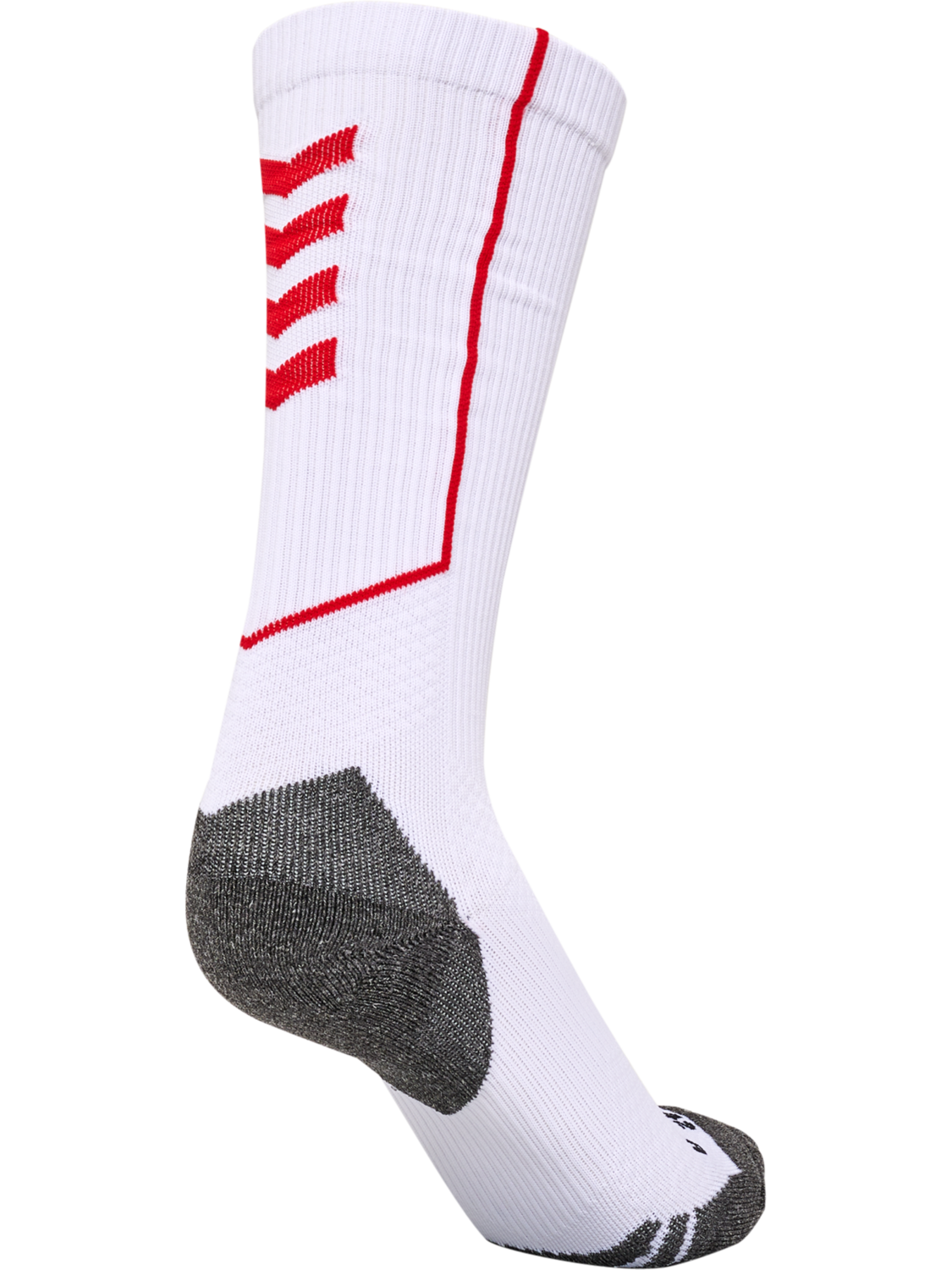 hmlPRO TRAINING SOCKS HIGH, WHITE/TRUE RED, packshot
