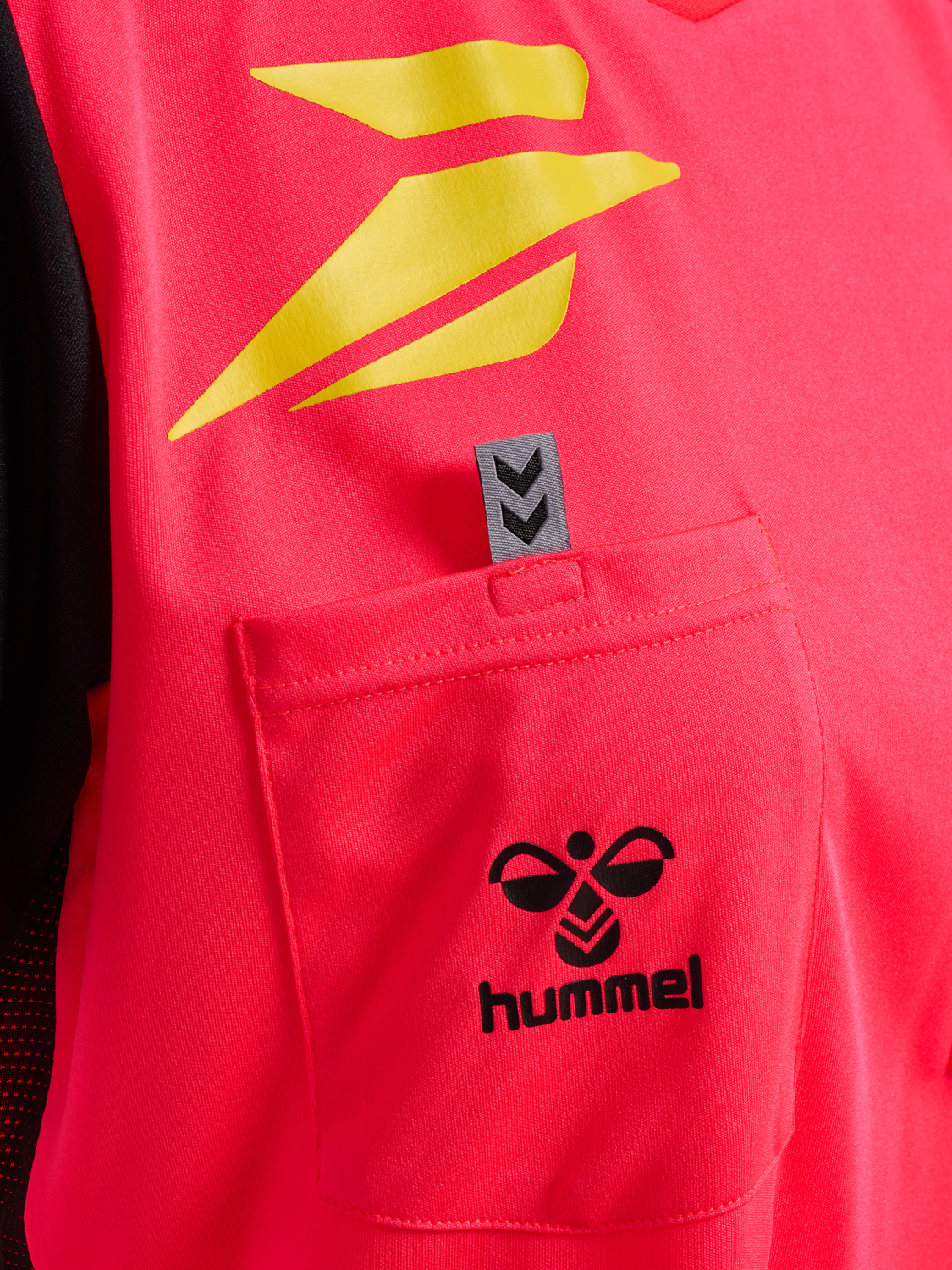 FFHB NEW REFEREE JERSEY S/S WO, DIVA PINK WO SPONSOR, packshot
