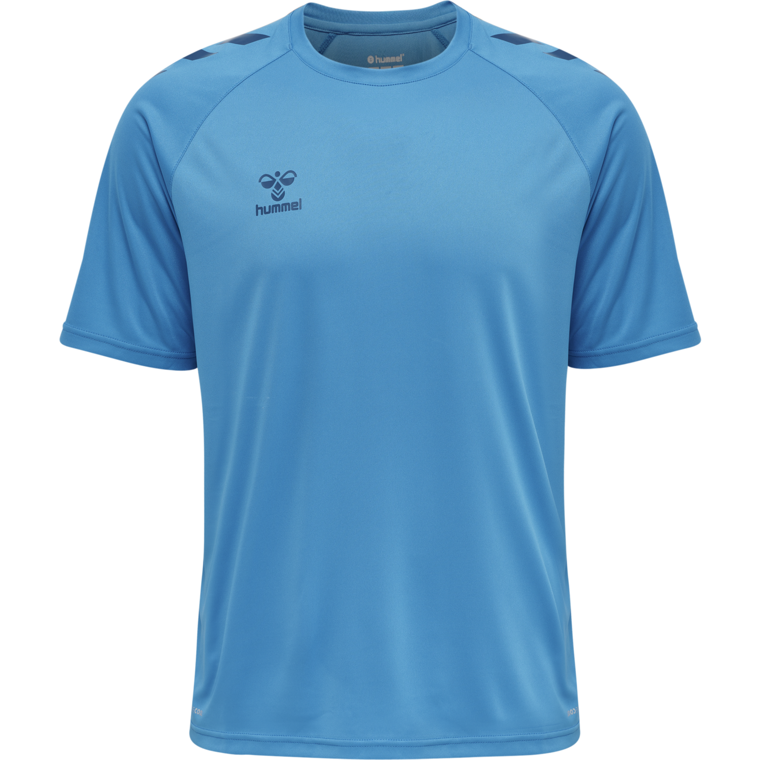 hmlCORE XK CORE POLY T-SHIRT S/S, BLUE DANUBE, packshot