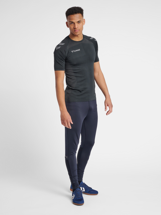 hmlAUTHENTIC PRO SEAMLESS JERS S/S, ANTHRACITE, model