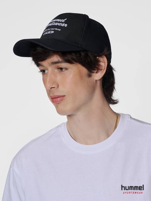 hmlSNAP CAP CALL US, BLACK, model
