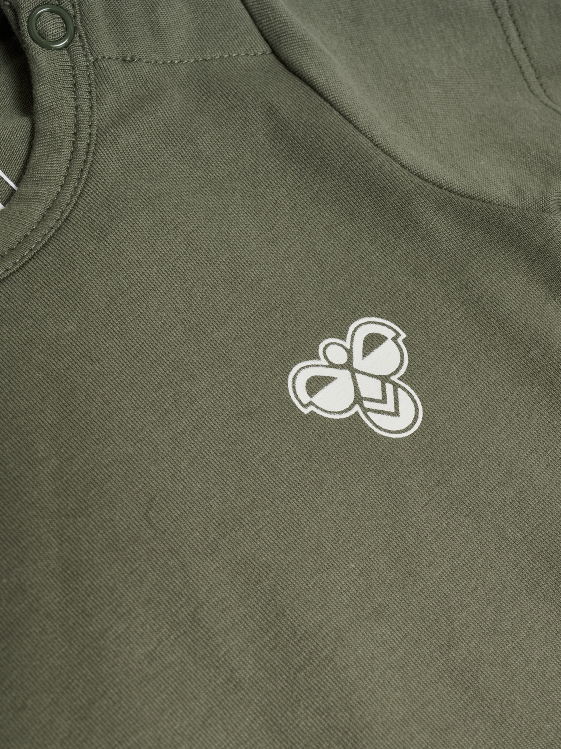 hmlMINI SOLID BODY S/S BEE, DUSTY OLIVE, packshot