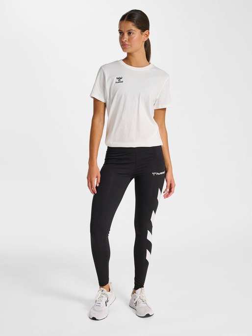 hmlMOVER TIGHTS WOMAN, BLACK, model