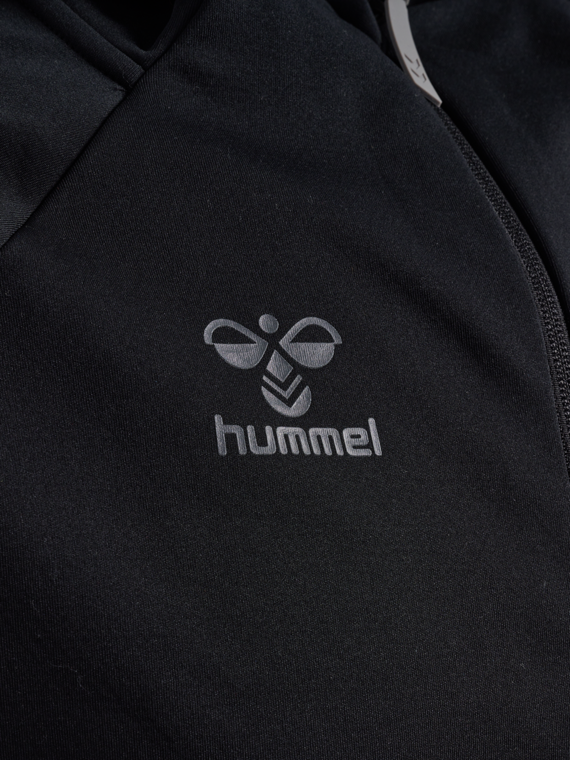 hmlCIMA 2.0 ZIP HOODIE, BLACK, packshot