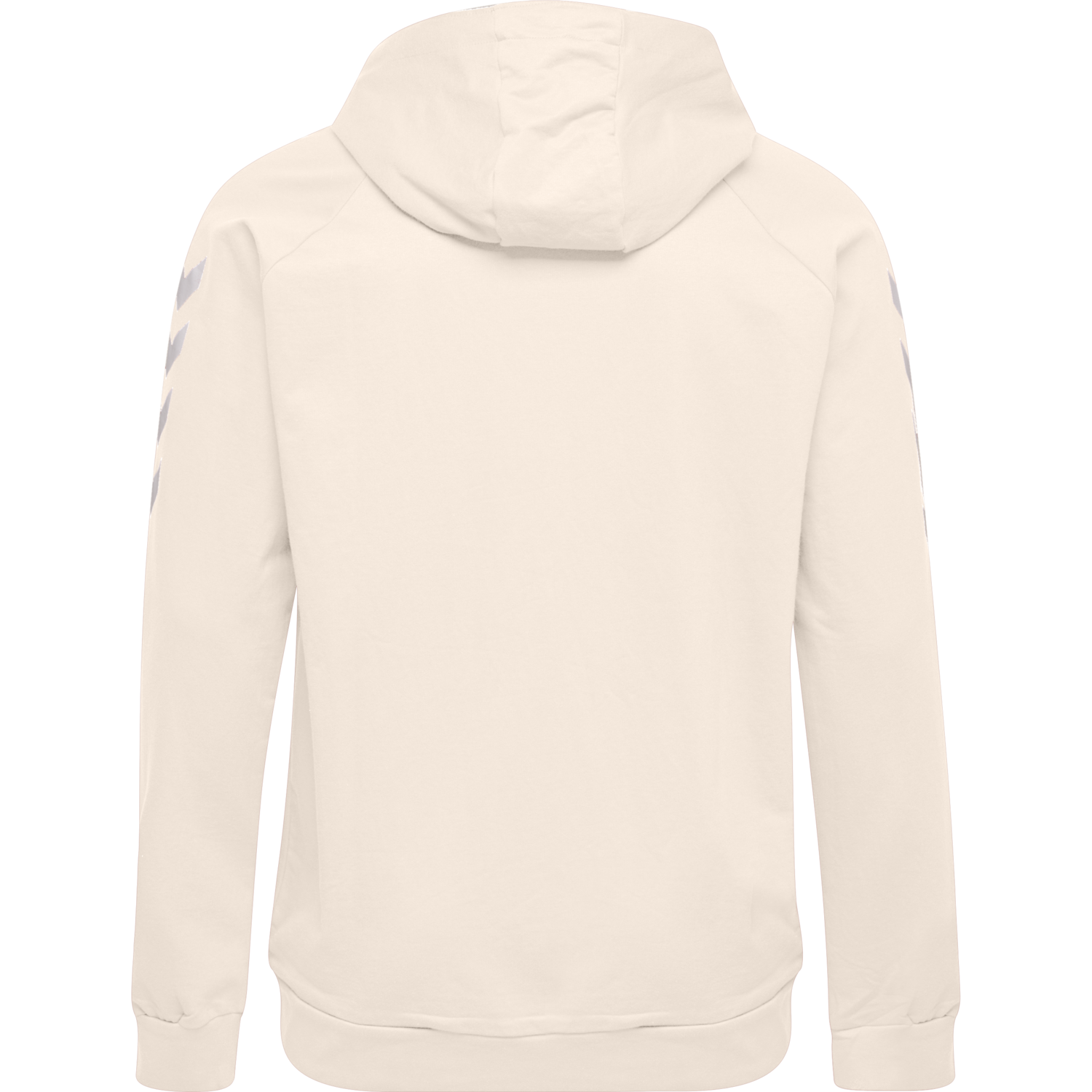 HMLGO COTTON HOODIE, EGRET MELANGE, packshot