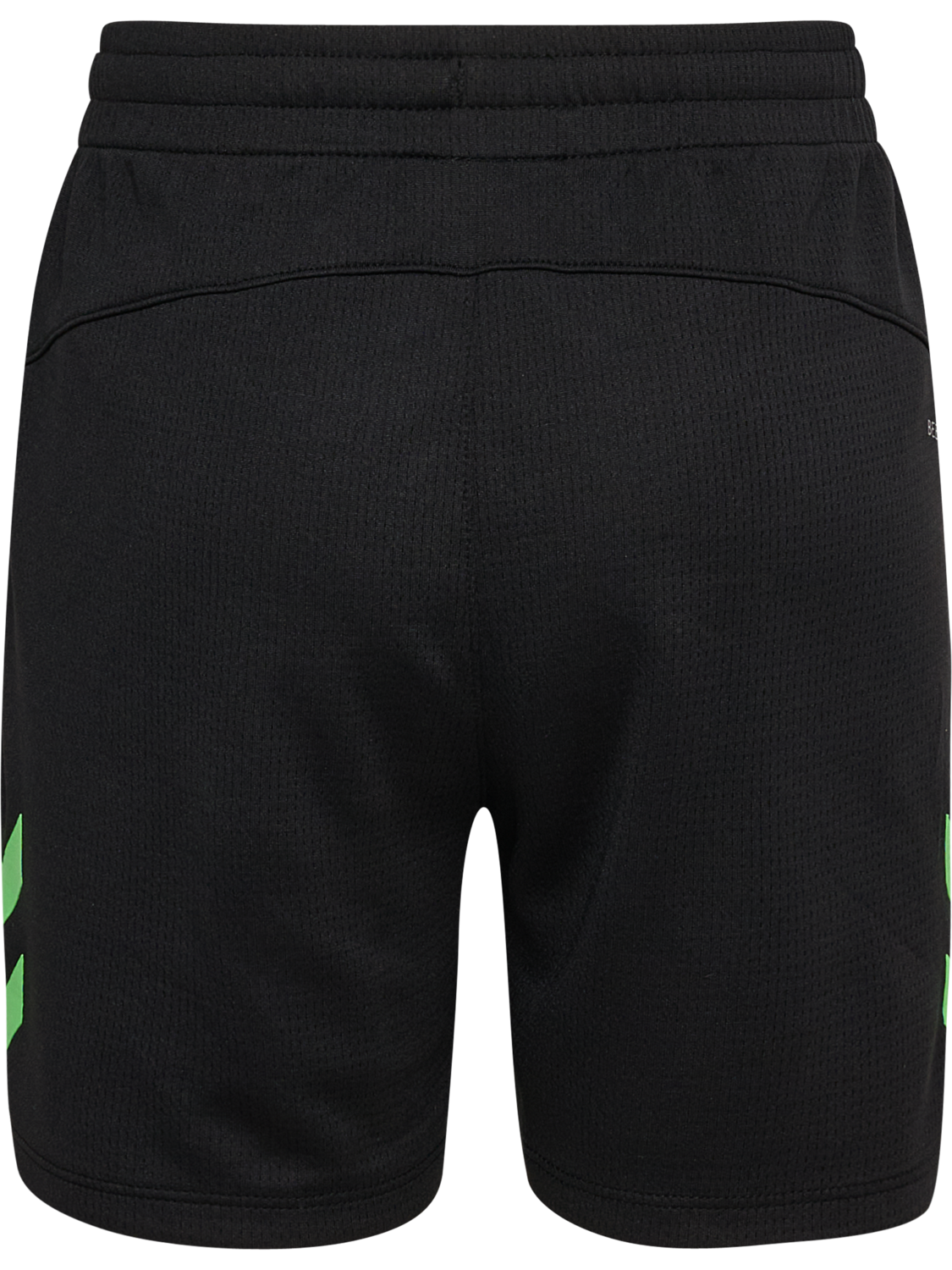 hmlLEAD 2.0 SHORTS KIDS, BLACK/GREEN GECKO, packshot