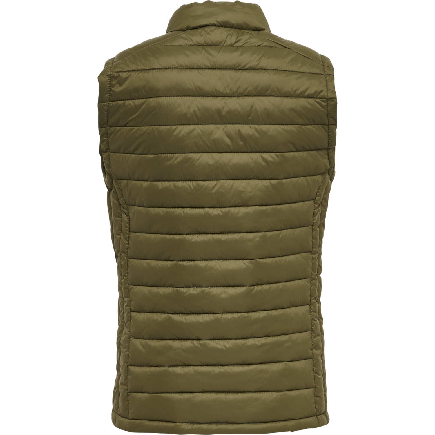 hmlRED QUILTED WAISTCOAT WOMAN, DARK OLIVE, packshot