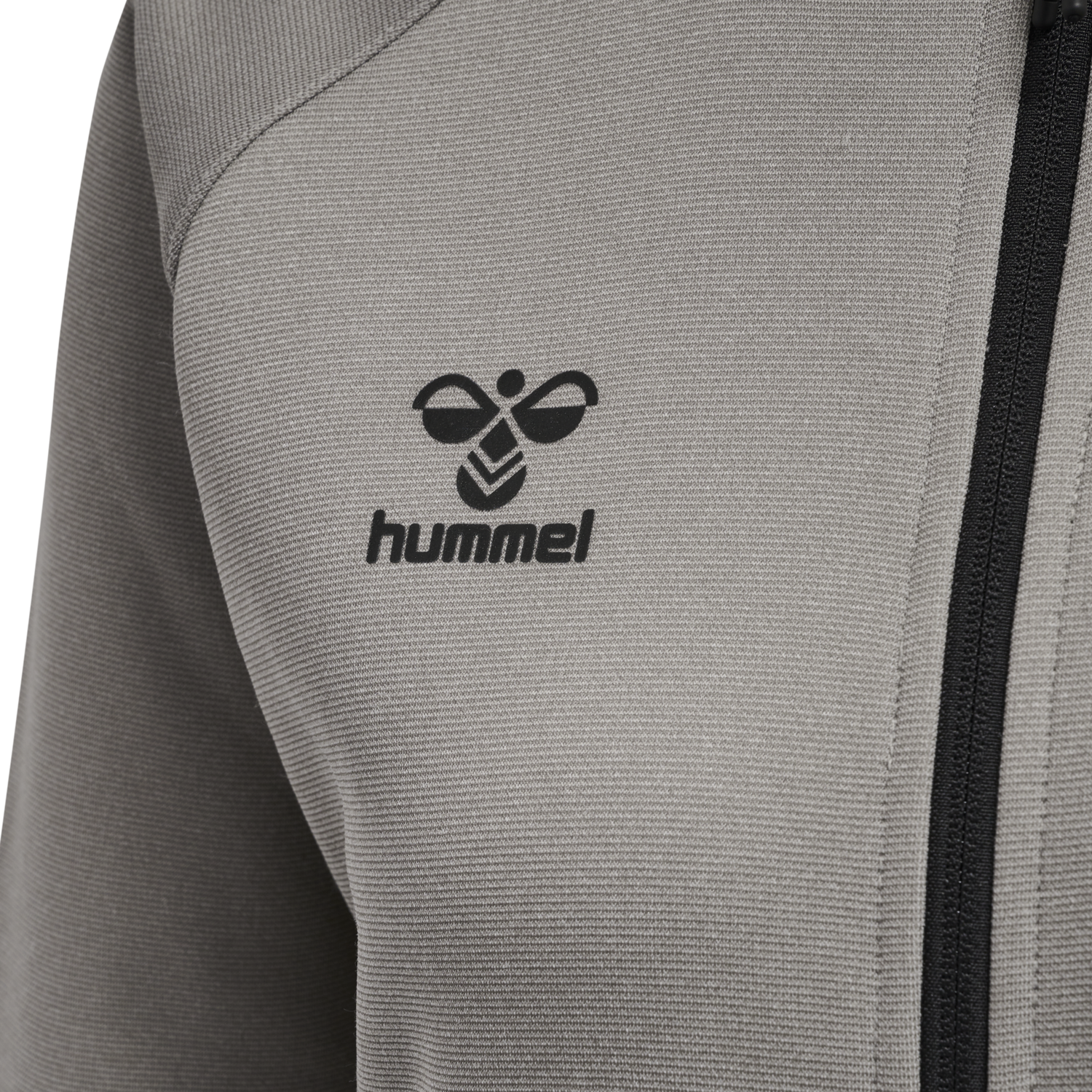 hmlCIMA XK ZIP JACKET WOMAN, GREY MELANGE, packshot