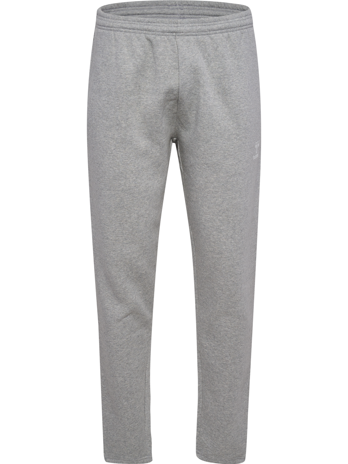 hmlMOVER COTTON PANTS, GREY MELANGE, packshot