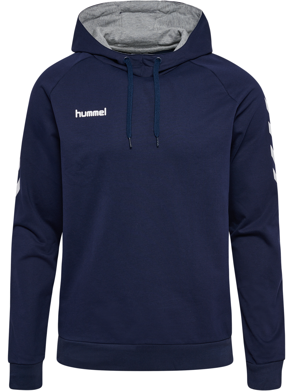 HMLGO COTTON HOODIE, MARINE, packshot