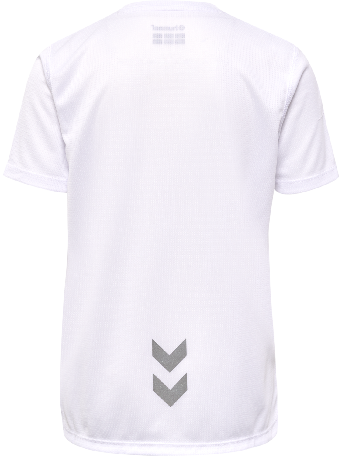 hmlRUN JERSEY S/S KIDS, WHITE, packshot