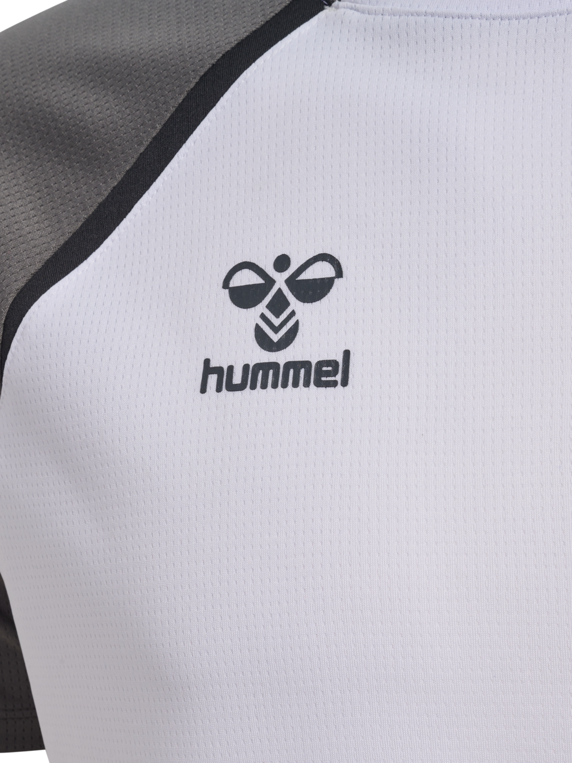 hmlLEAD 2.0 JERSEY S/S, WHITE/STEEL GRAY, packshot