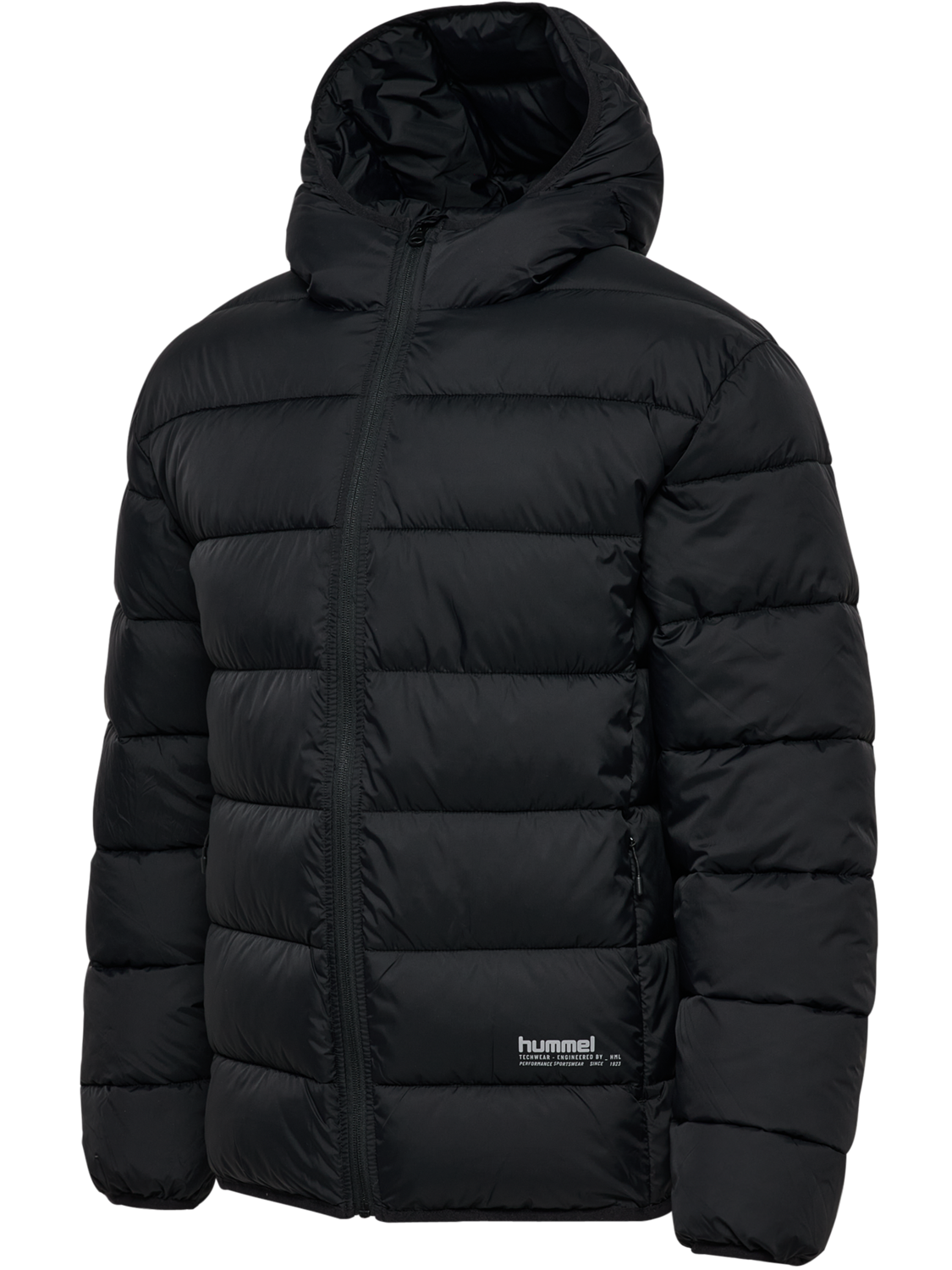 hmlLIGHTWEIGHT PUFFER JACKET, BLACK, packshot