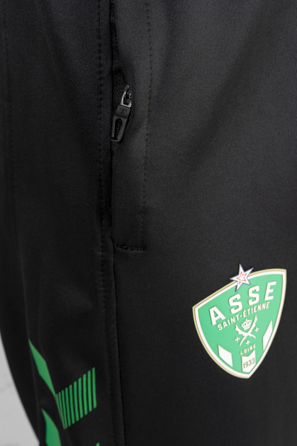 ASSE 22/23 TRAINING PANTS KIDS, BLACK, packshot