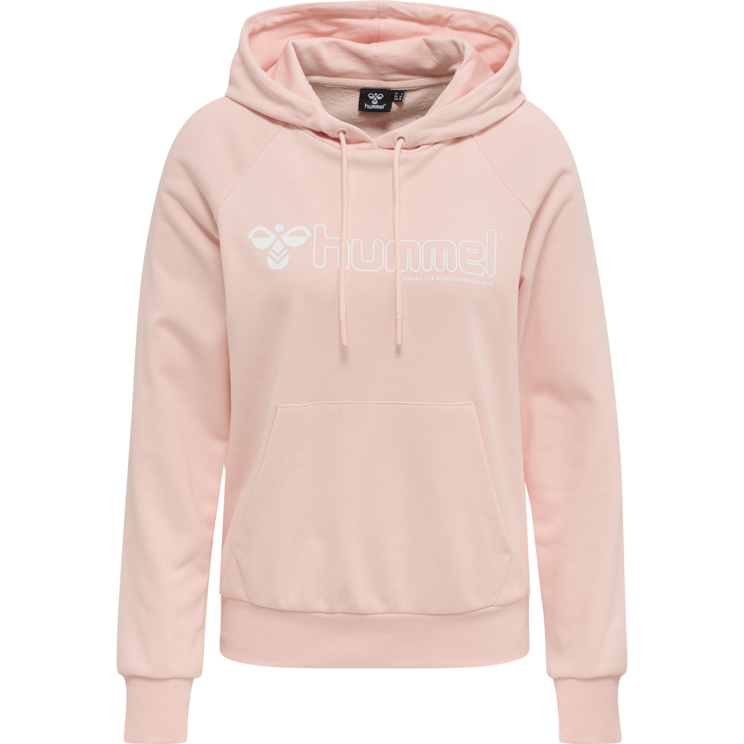 hmlNONI 2.0 HOODIE, CHALK PINK, packshot