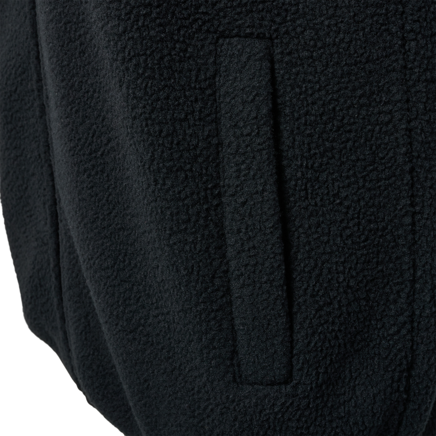 hmlLGC OLIVER FLEECE WAISTCOAT, BLACK, packshot