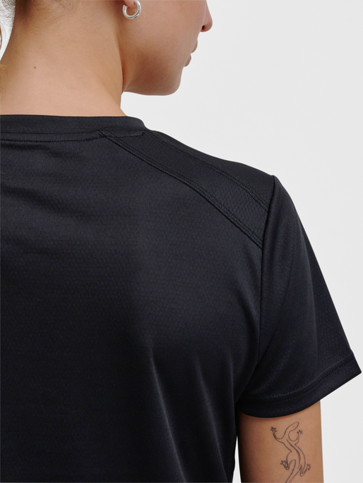 hmlMULTI PL JERSEY WOMAN, BLACK, model