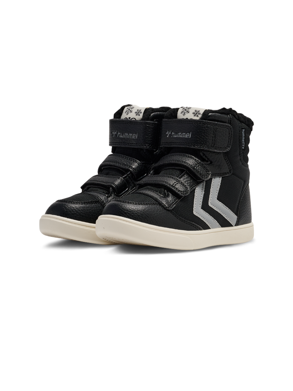 STADIL SUPER POLY BOOT MID TEX JR, BLACK/BLACK, packshot