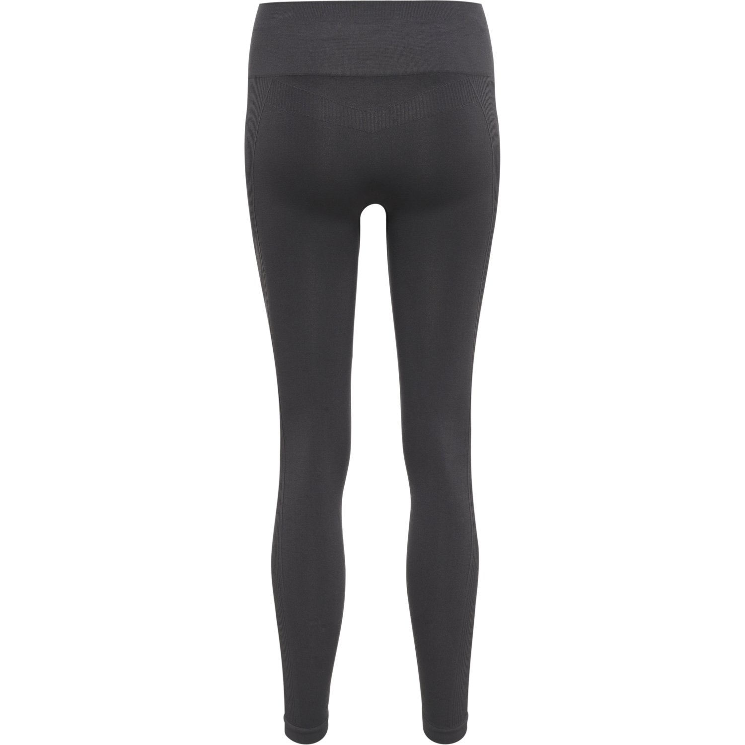 hmlTIF SEAMLESS HIGH WAIST TIGHTS, ASPHALT, packshot