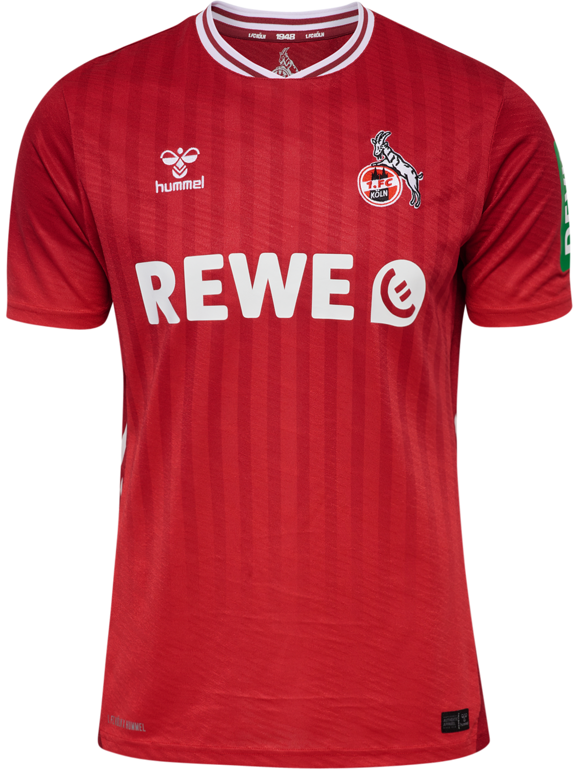 1FCK 25/26 AWAY JERSEY S/S, TRUE RED, packshot