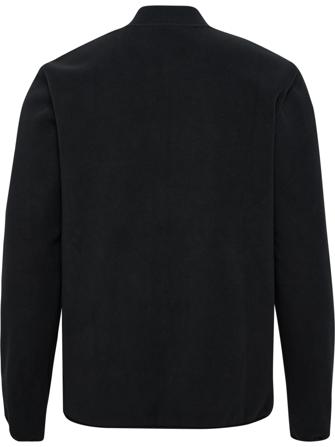 hmlFLEECE ZIP JACKET BEE, BLACK, packshot