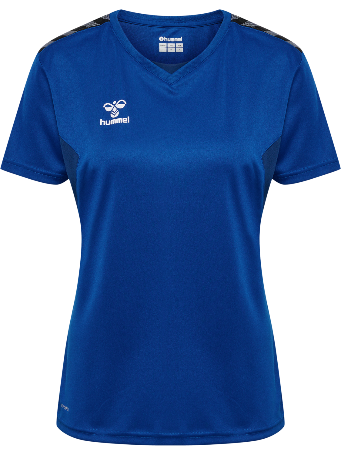 hmlAUTHENTIC PL JERSEY S/S WOMAN, TRUE BLUE, packshot