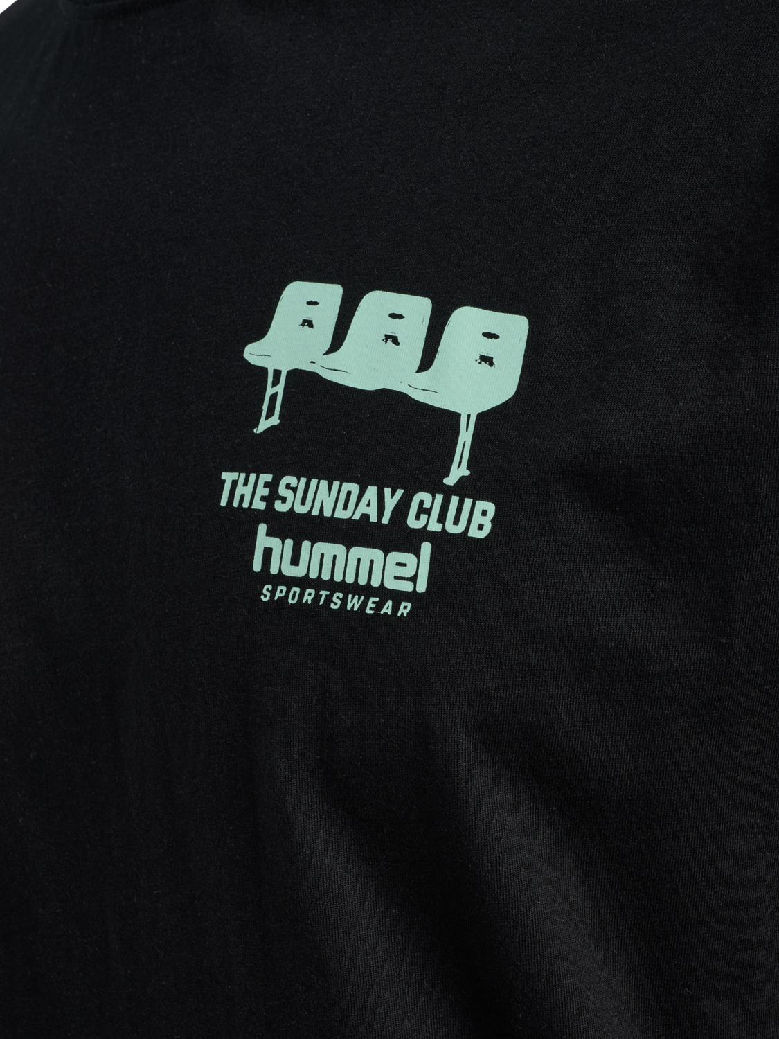 hmlOVERSIZED T-SHIRT S/S SUNDAY, BLACK, packshot