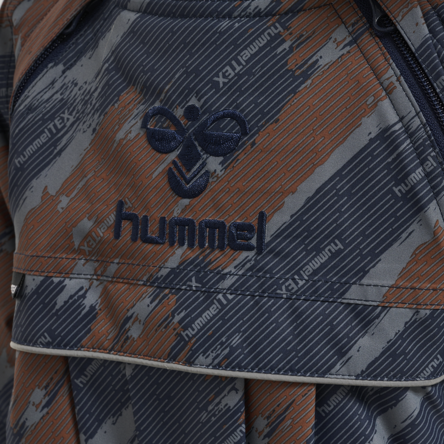 hmlMOON TEX SNOWSUIT, BLACK IRIS, packshot