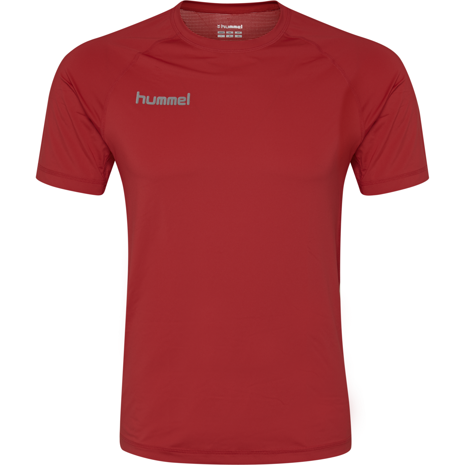 HML FIRST PERFORMANCE KIDS JERS S/S, TRUE RED, packshot