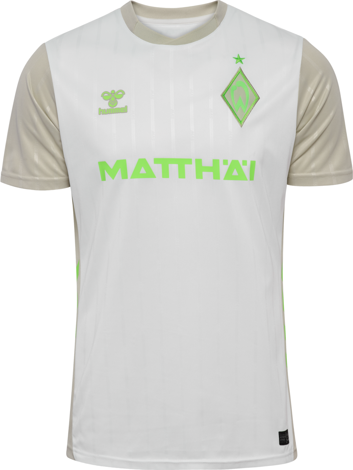WER 25/26 AWAY JERSEY S/S, SNOW WHITE, packshot