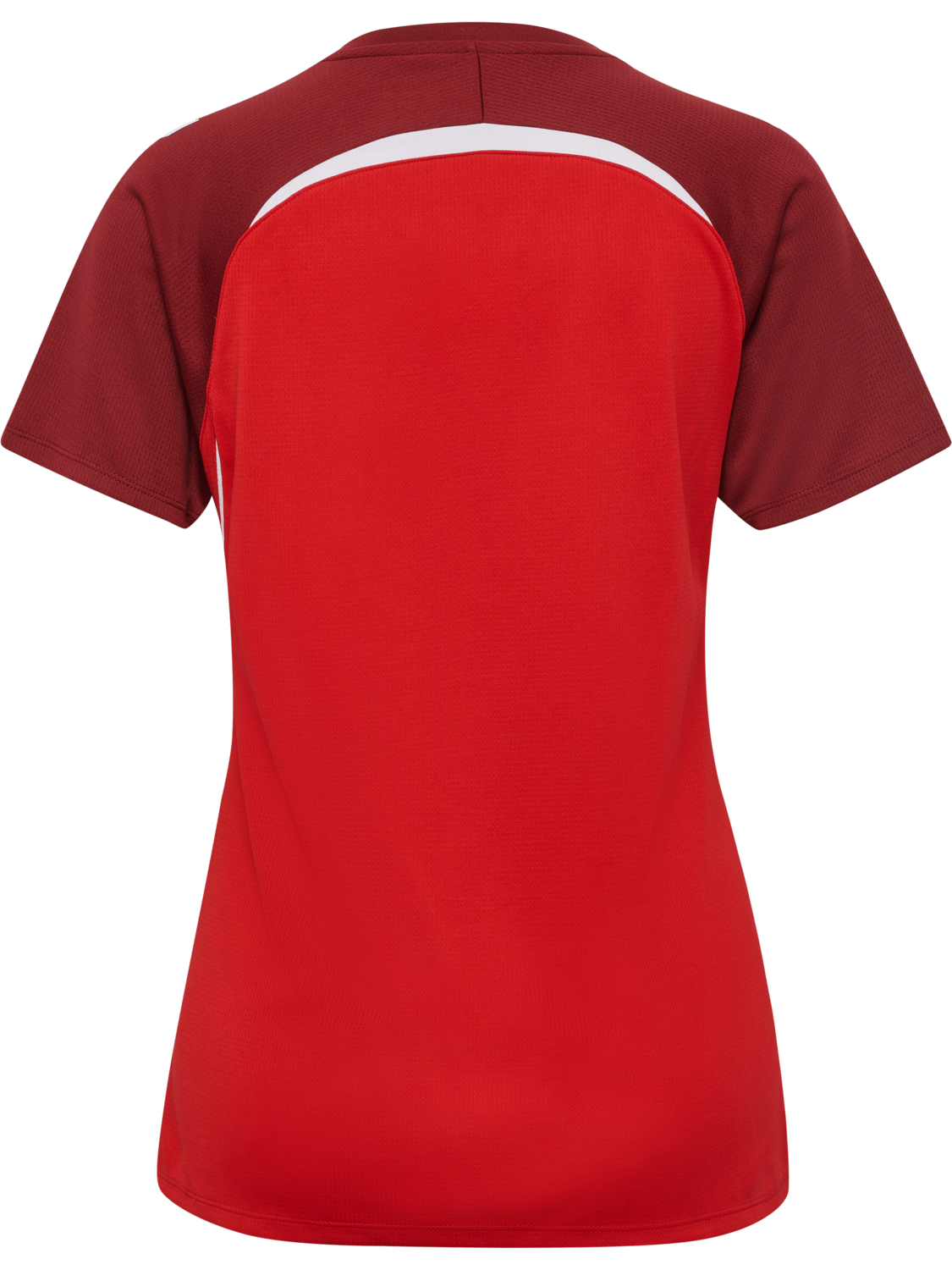 hmlLEAD 2.0 JERSEY S/S WOMAN, TRUE RED/MAROON, packshot