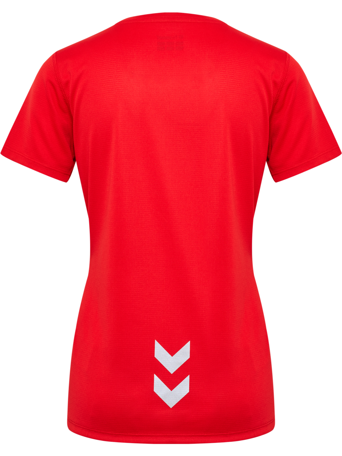 hmlRUN JERSEY S/S WOMAN, TANGO RED, packshot