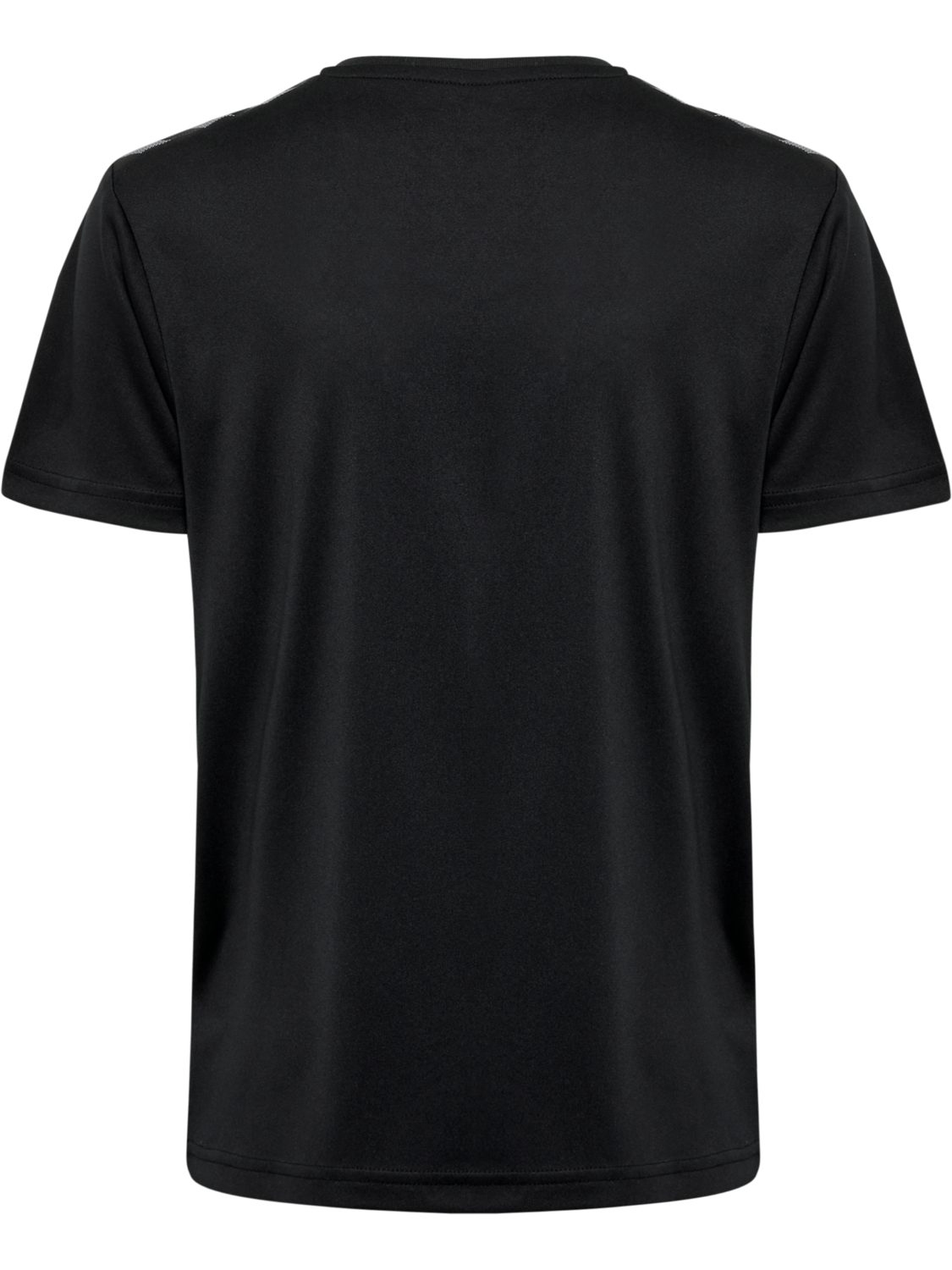 hmlAUTHENTIC PL JERSEY S/S KIDS, BLACK, packshot