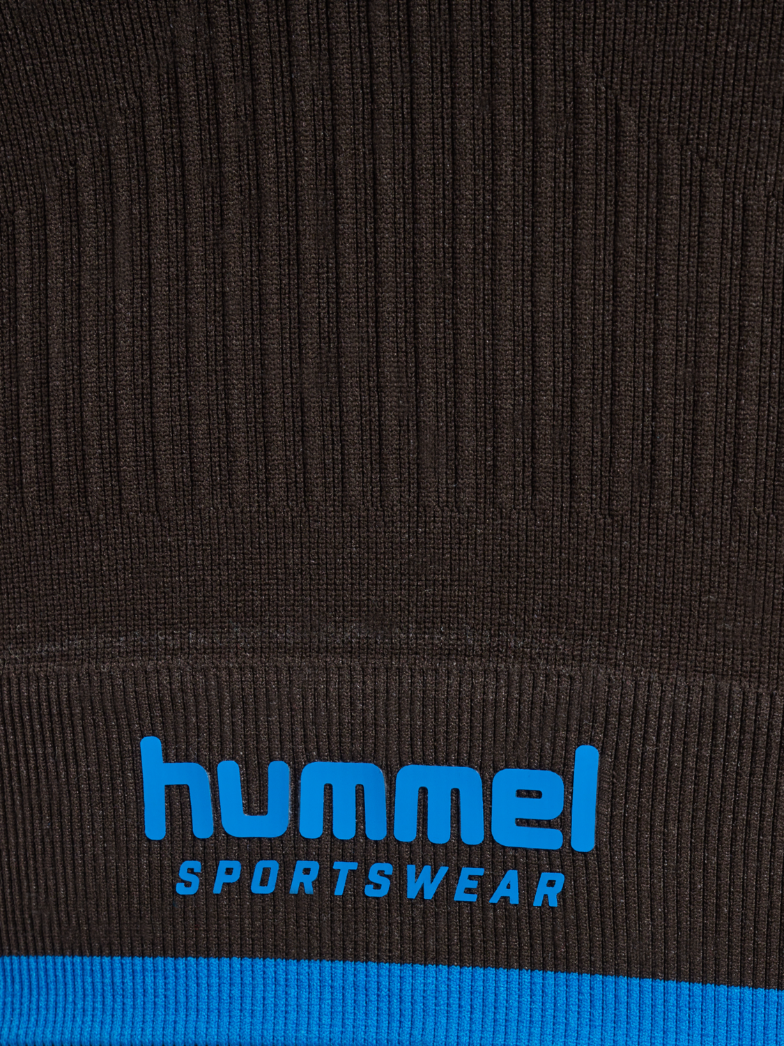 hmlKNITTED WOMENS ZIP TOP, AFTER DARK, packshot