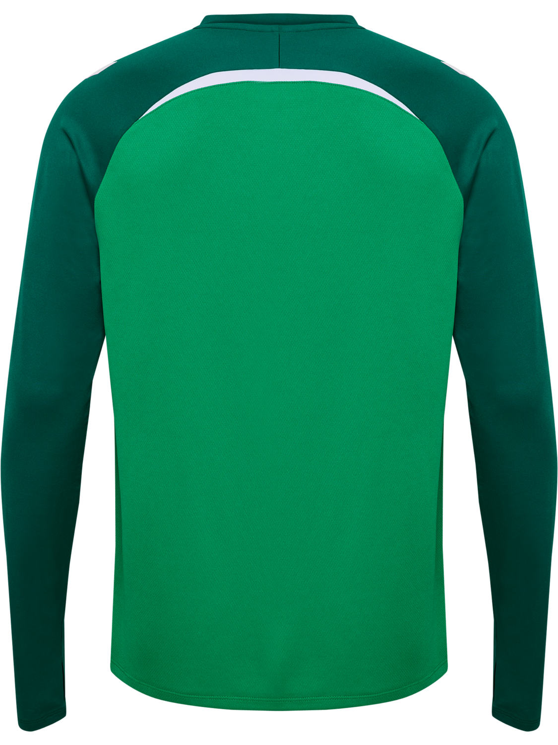 hmlLEAD 2.0 CREW SWEAT, JELLY BEAN/EVERGREEN, packshot