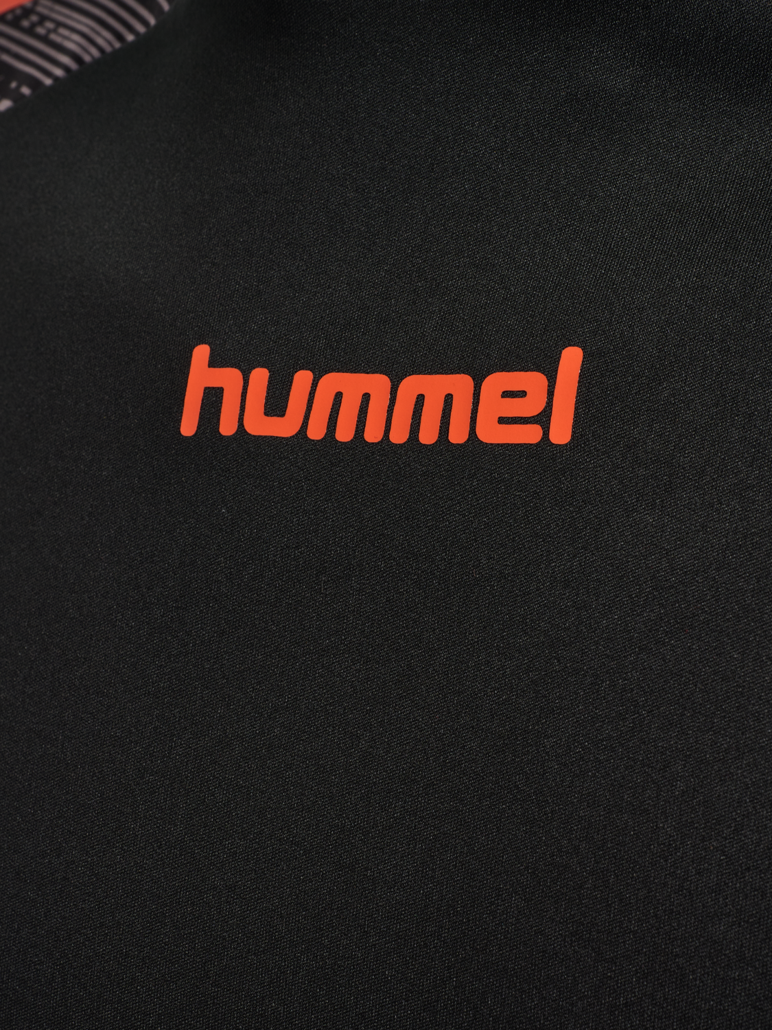 hmlBLAZE PRO TRAINING JERSEY S/S, BLACK/ORANGE, packshot