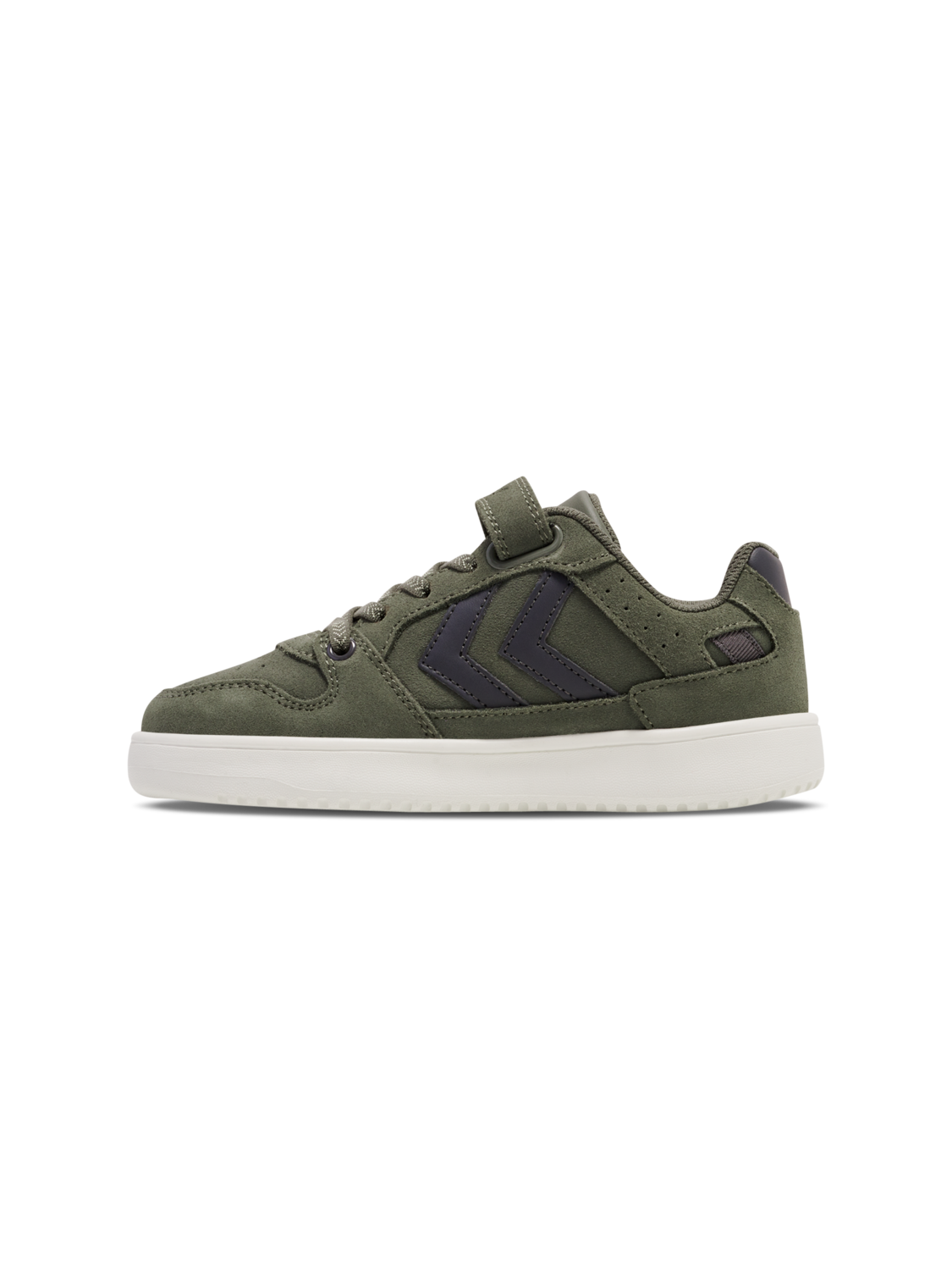 ST. POWER PLAY SUEDE JR, DUSTY OLIVE, packshot