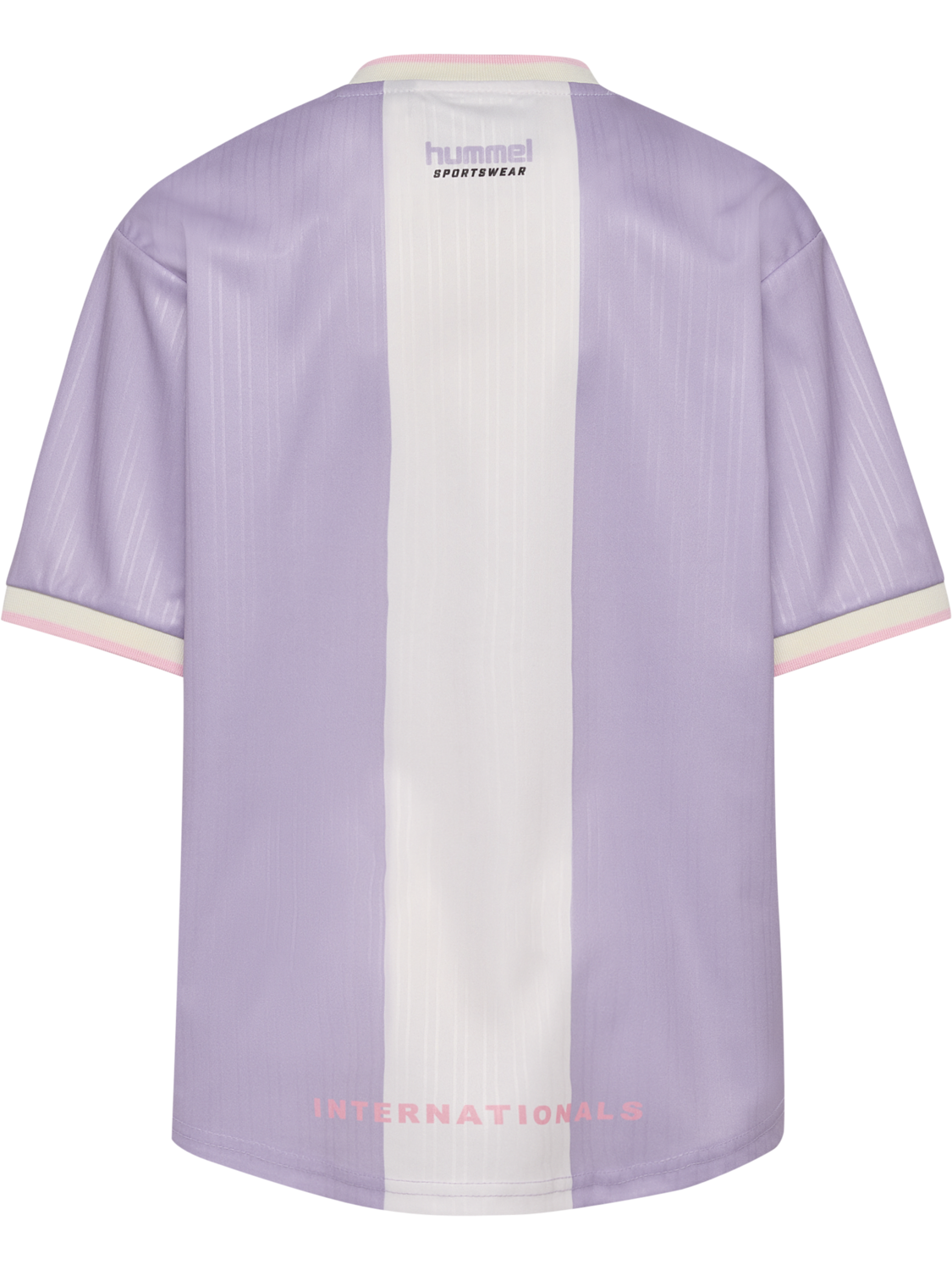 hmlJR LOOSE BALL  JERSEY S/S SET, LAVENDER, packshot