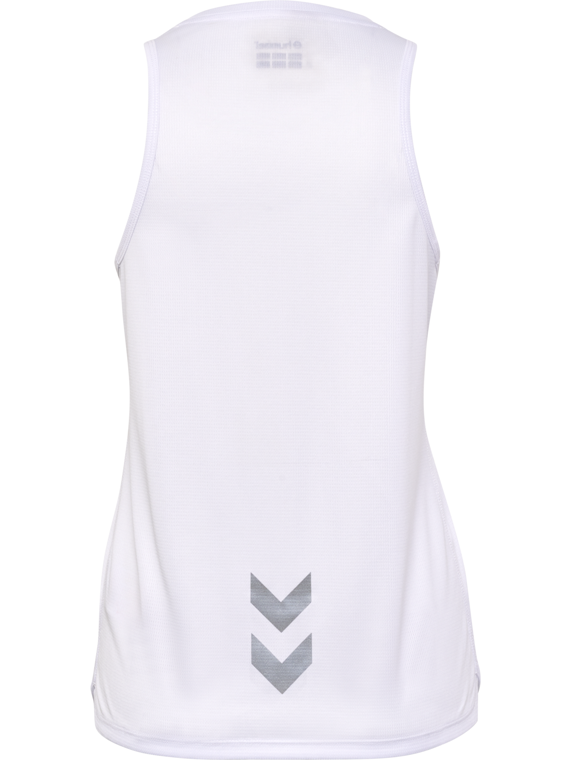 hmlRUN SINGLET S/L WOMAN, WHITE, packshot