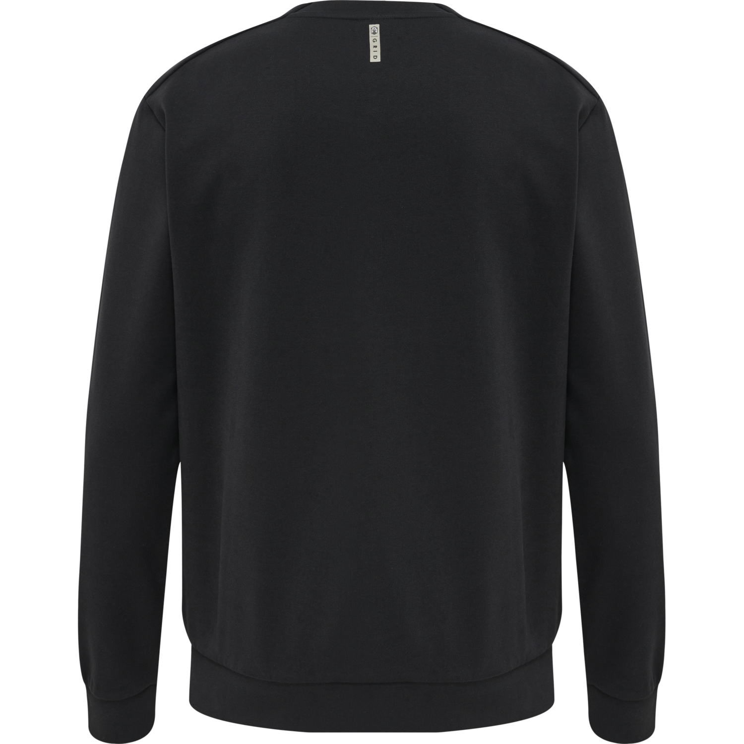 hmlOFFGRID SWEATSHIRT, JET BLACK/FORGED IRON, packshot