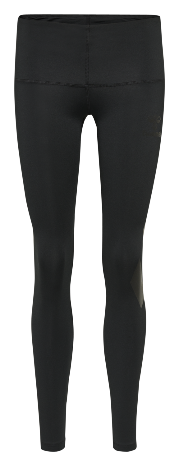 hmlPARIS HIGH WAIST TIGHTS, BLACK, packshot