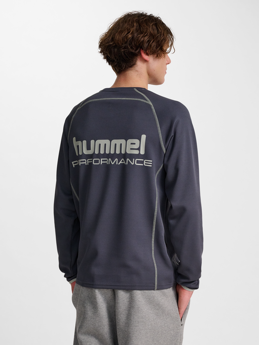 hmlPULSE PERFORMANCE MIDLAYER, EBONY, model