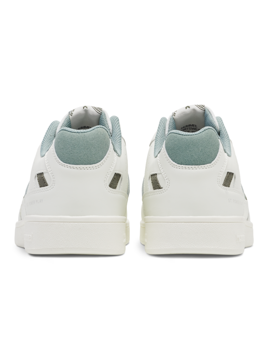 ST. POWER PLAY WMNS, WHITE/GREEN, packshot