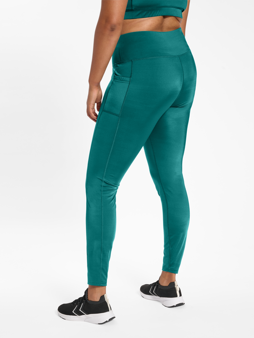 hmlTE CURVY HIGH WAIST TIGHTS PLUS, 6470, model