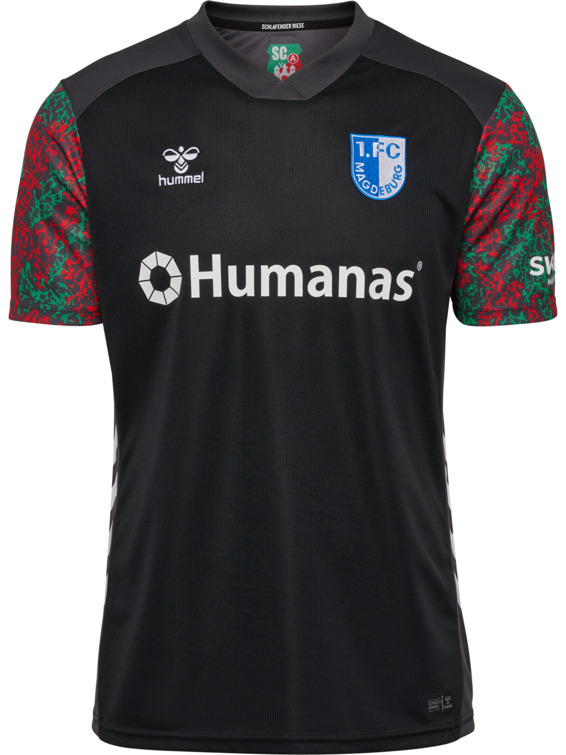 1FCM 25/26 3RD JERSEY S/S, BLACK, packshot