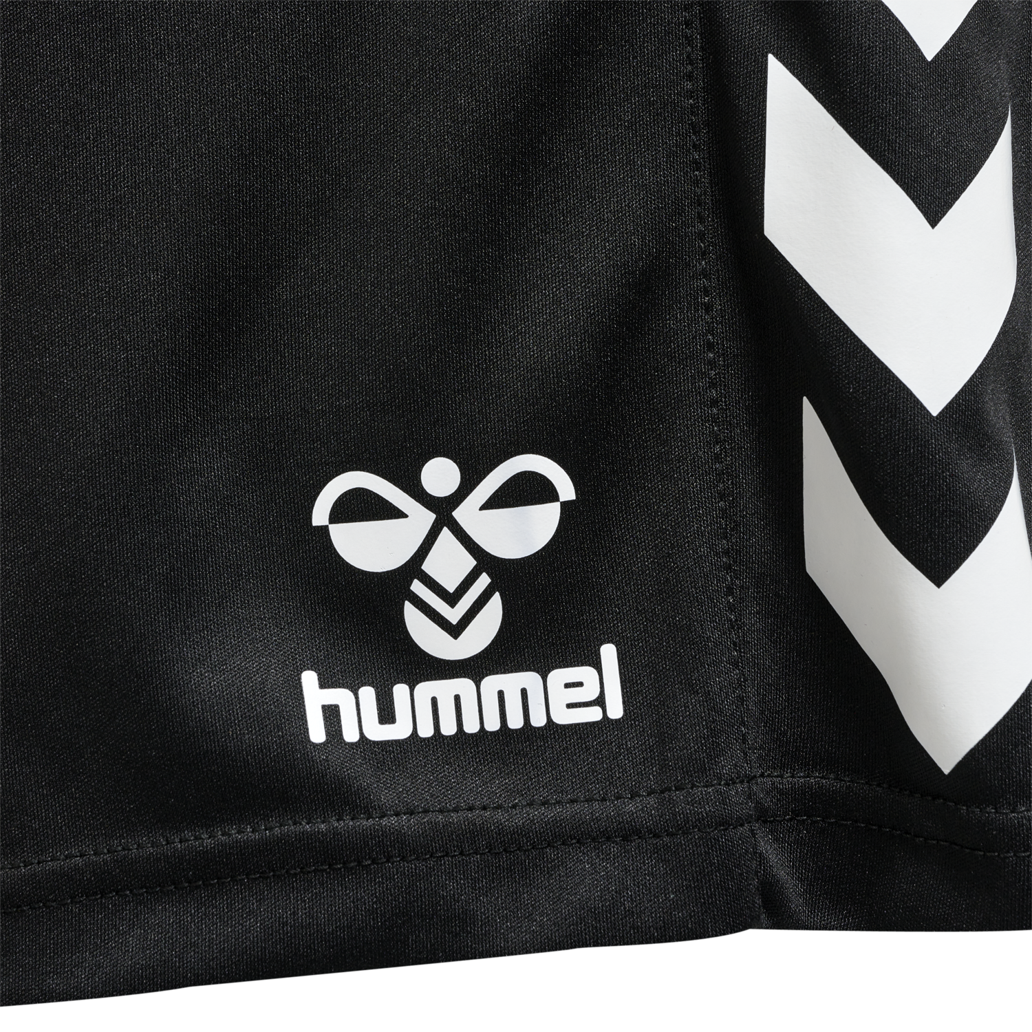 hmlCORE XK POLY SHORTS, BLACK, packshot