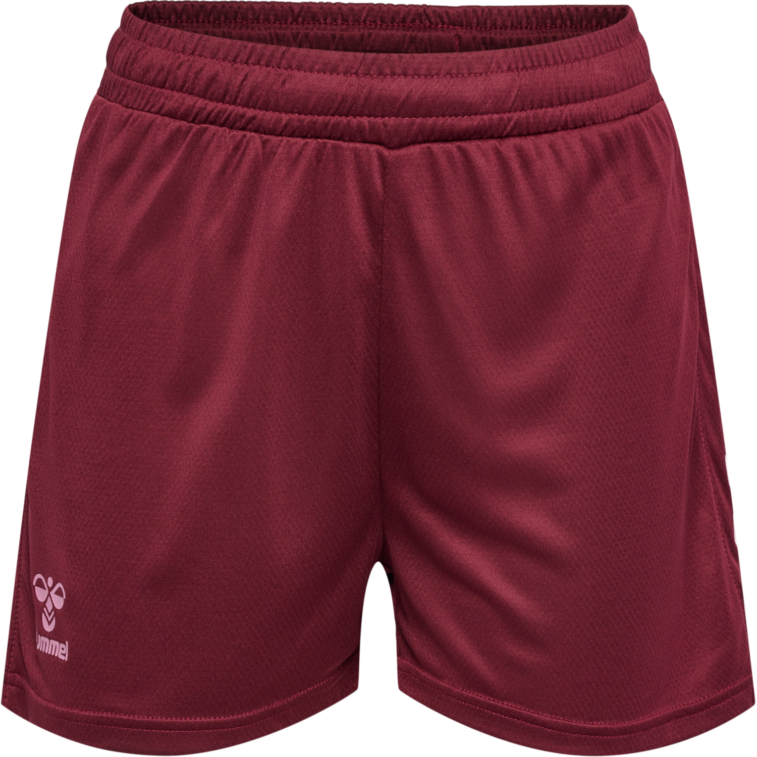 hmlACTIVE PL SHORTS WOMAN, BURGUNDY, packshot
