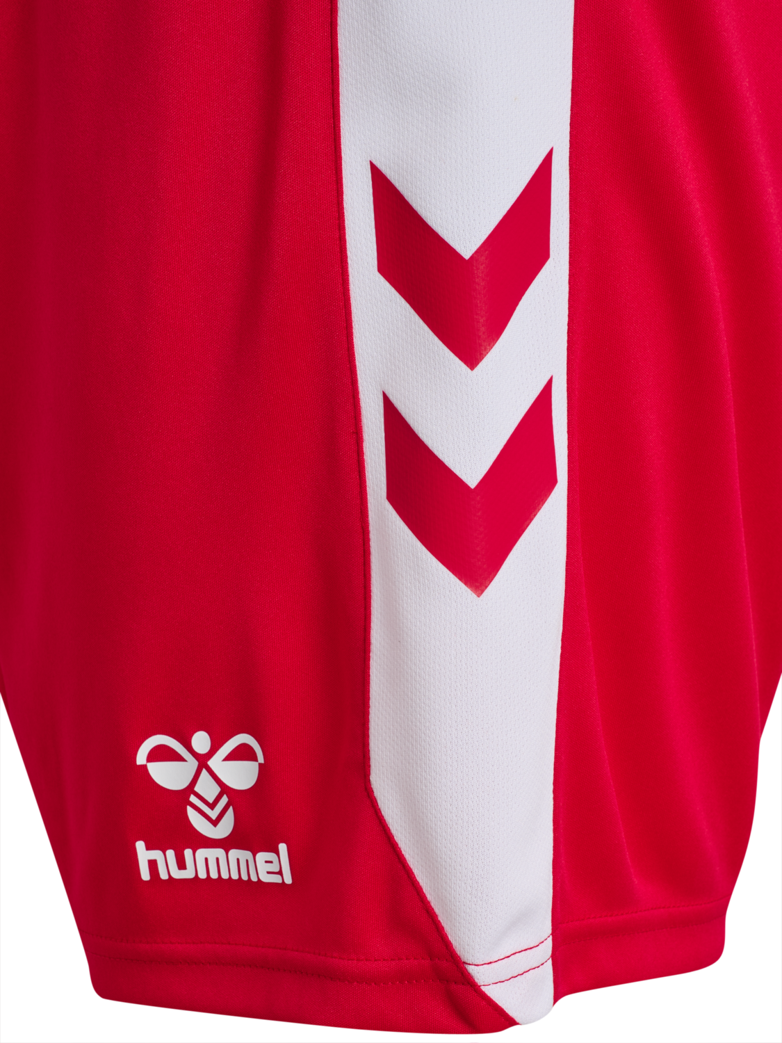 hmlMATCH SHORTS, TRUE RED/WHITE, packshot