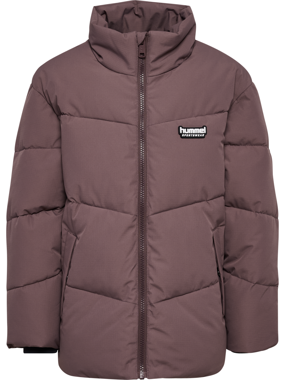 hmlJR PUFFER JACKET, PEPPERCORN, packshot