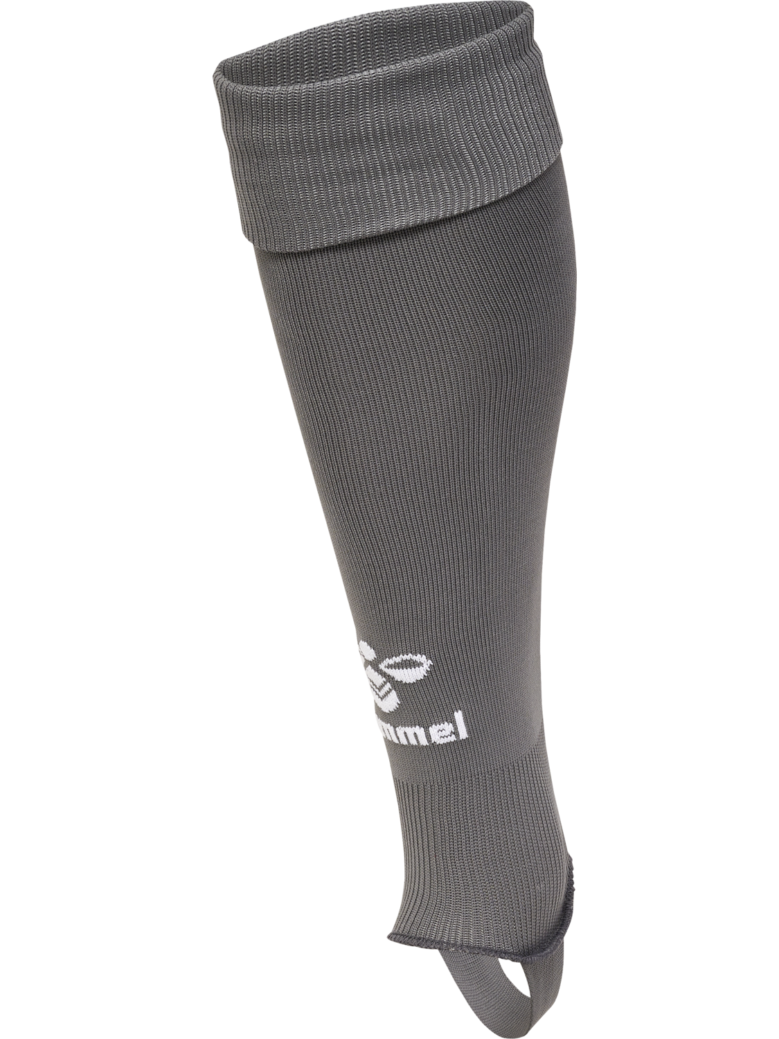hmlESSENTIAL FOOTBALL STIRRUP, STEEL GRAY/WHITE, packshot